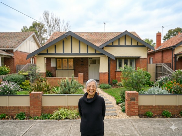 A homeowner considering the Home Equity Access Scheme